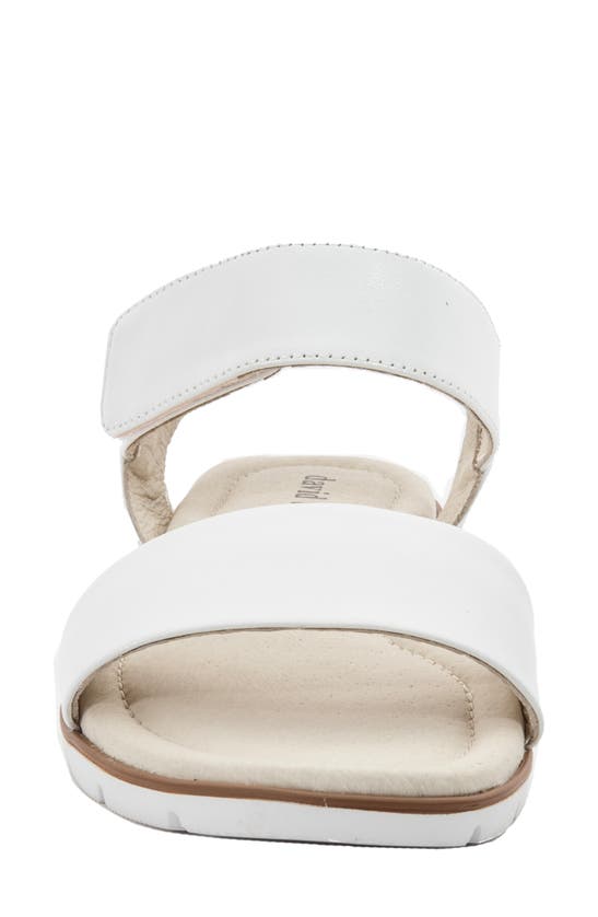 David Tate Scala Slingback Sandal In White