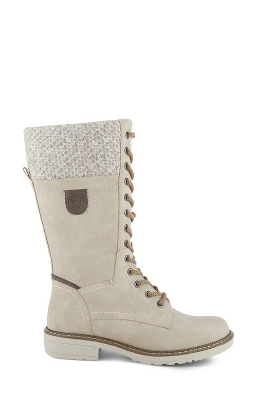 Shop Spring Step Yosemite Water Resistant Boot In Light Grey