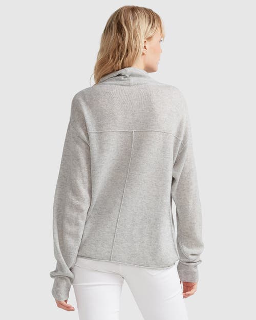 Shop Belle & Bloom Simple Pleasures Cashmere Knit In Grey