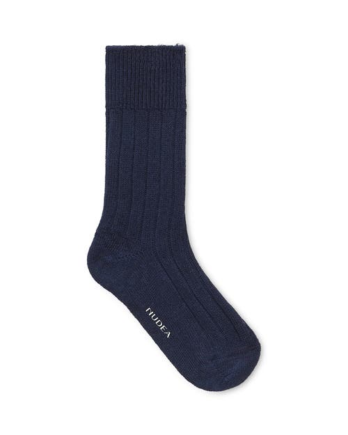 Shop Nudea The Slouchy Socks In French Navy