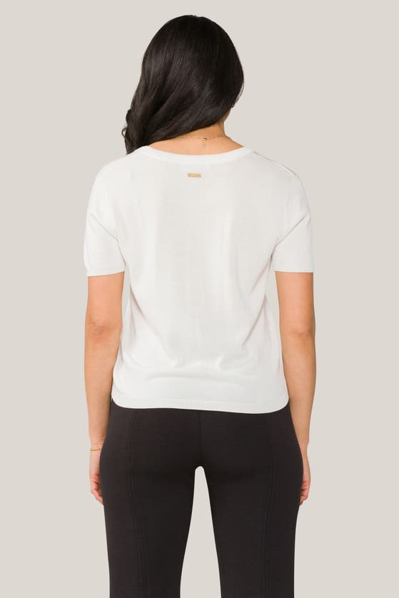 Alala Vida Knit Tee In Bone