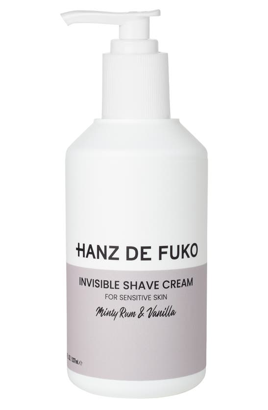 HANZ DE FUKO HANZ DE FUKO INVISIBLE SHAVE CREAM
