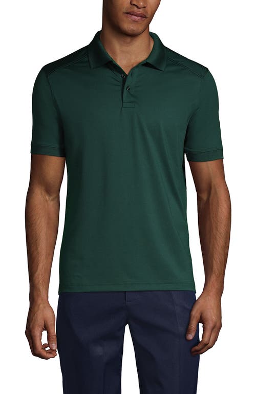LANDS' END LANDS' END SCHOOL UNIFORM YOUNG SHORT SLEEVE RAPID DRY POLO SHIRT