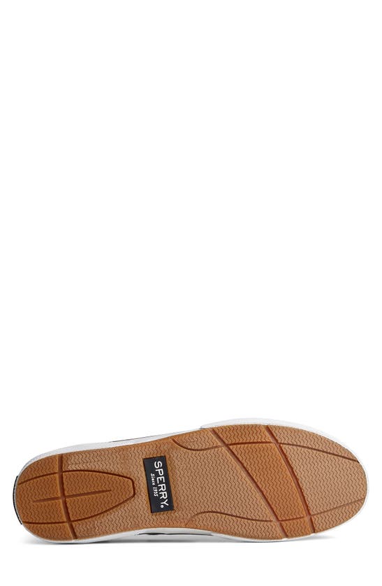 Sperry Halyard 2-eye Sneaker In Black