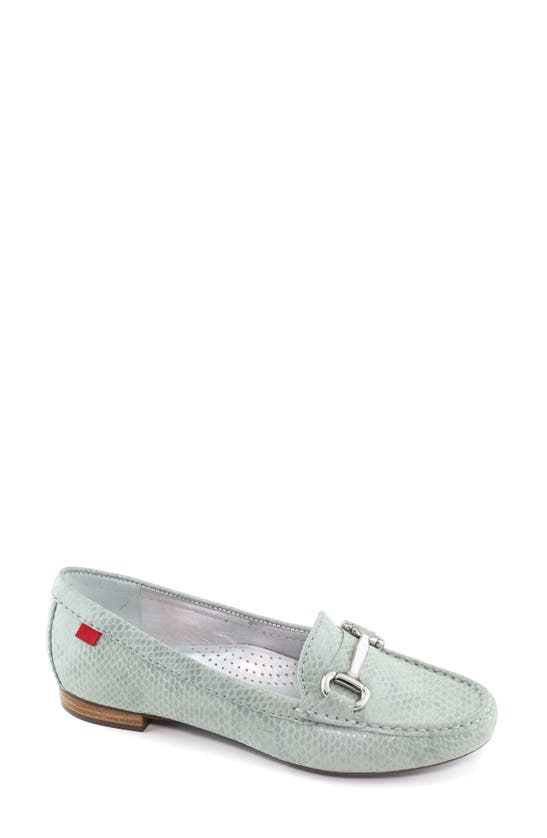 Marc Joseph New York Grand Street Flat In Mint Snake