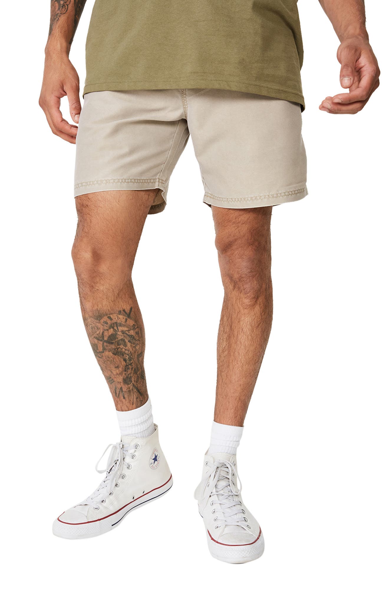 Cotton On Kahuna Pull-on Shorts In Open White70