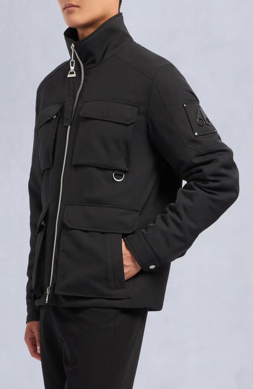 Shop Moose Knuckles Douglas Water Repellent Field Jacket In Black