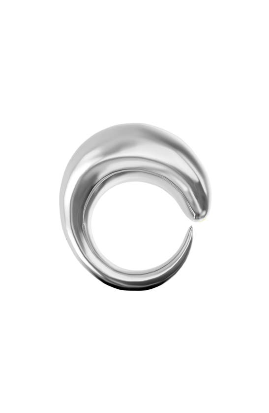 Shop Khiry Khartoum Ii Stackable Ring In Polished Silver