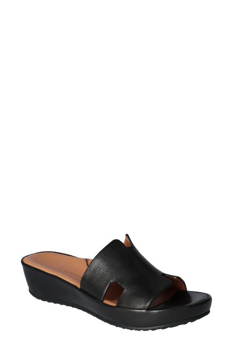 Women's Black Wedge Sandals | Nordstrom