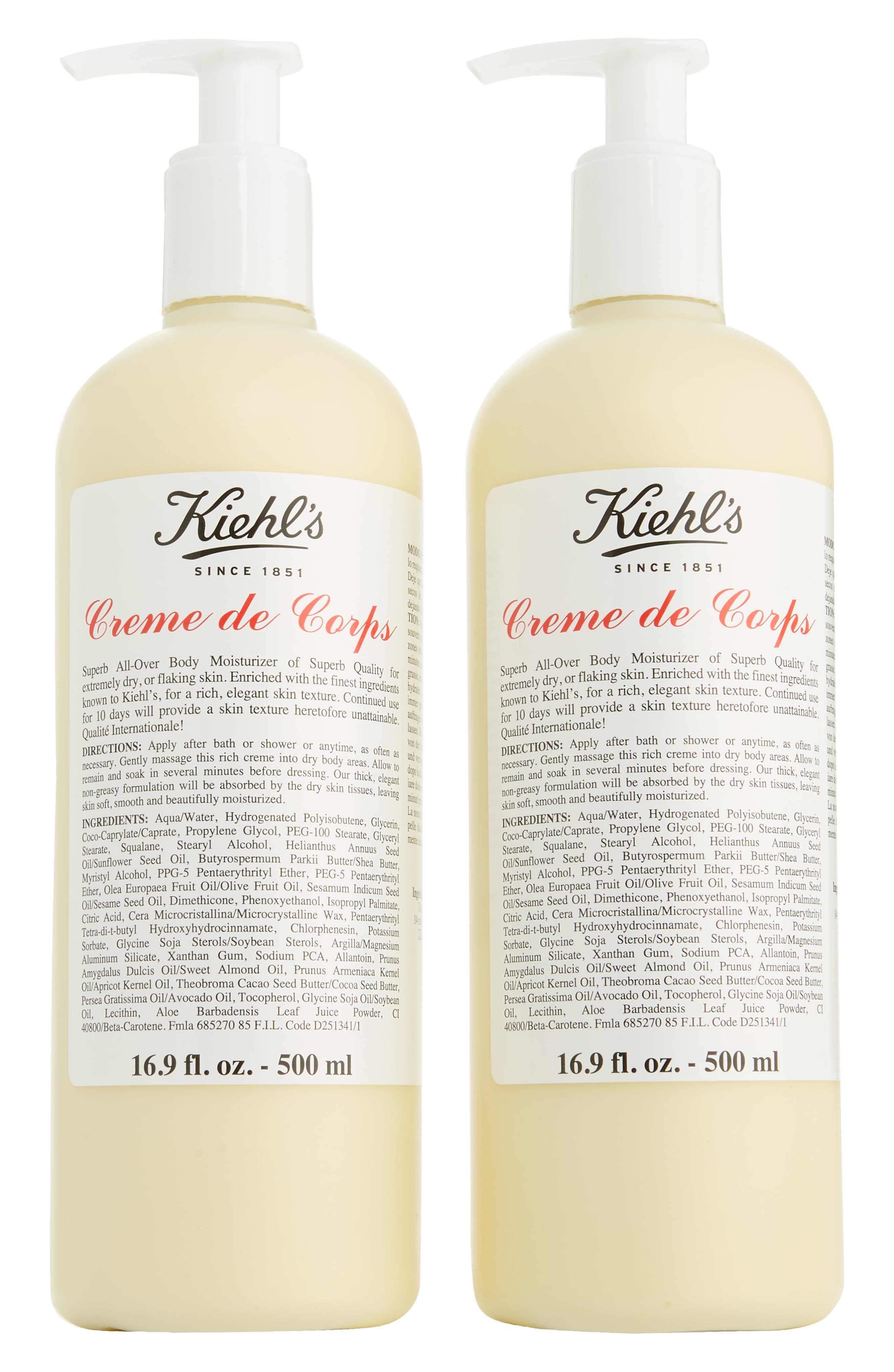 creme de corps 500ml