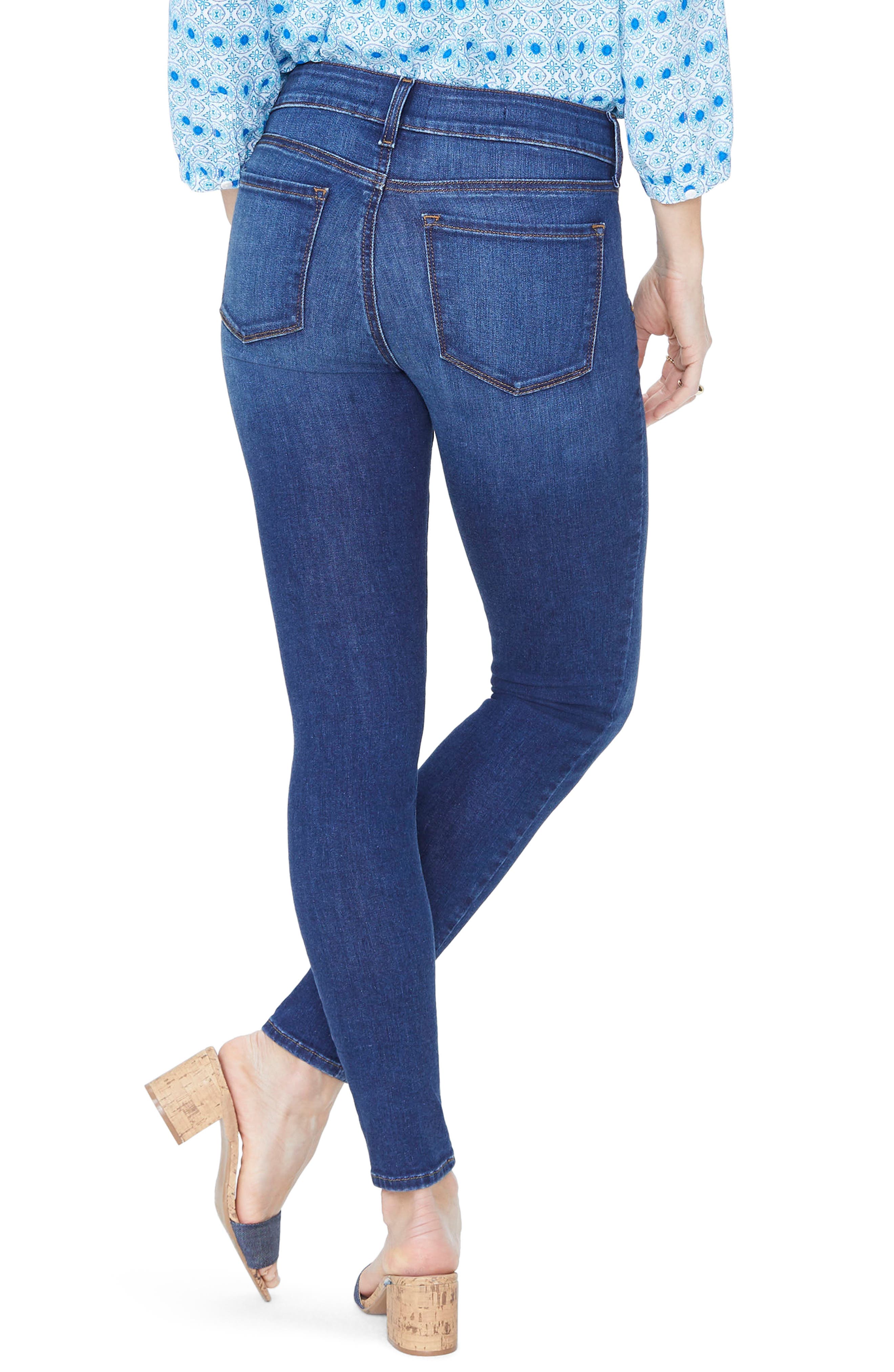 nydj ami high waist stretch skinny jeans