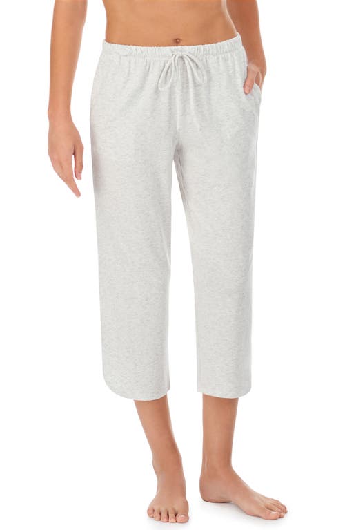 On Gossamer Crop Pajama Pants in Heather Grey