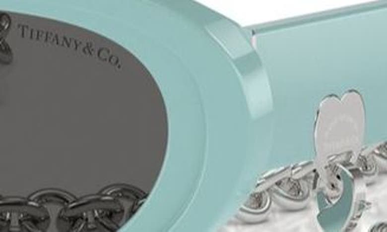 Tiffany & Co Womens Blue Tf4221 Oval-frame Acetate Sunglasses In Blue Grey