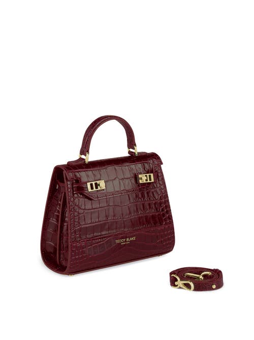 Teddy Blake Kim Croco 9" In Red