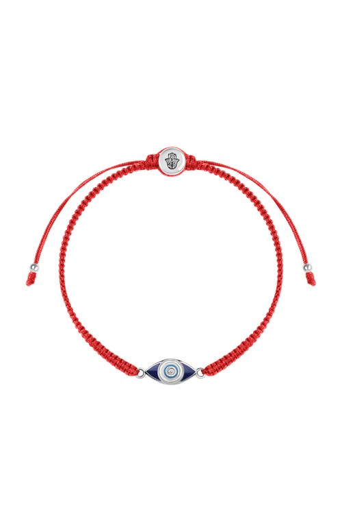 Karma And Luck Prevent Harm In Red/silver/blue