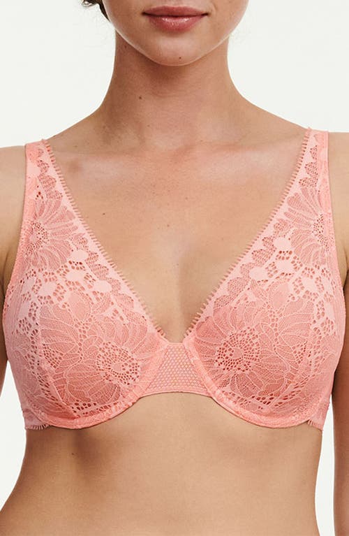 Chantelle Lingerie Day to Night Underwire Plunge Bra in Candlelight 