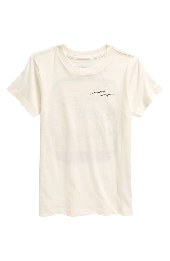 Shop Tiny Whales Kids' The Good Life Cotton Graphic T-shirt In Natural