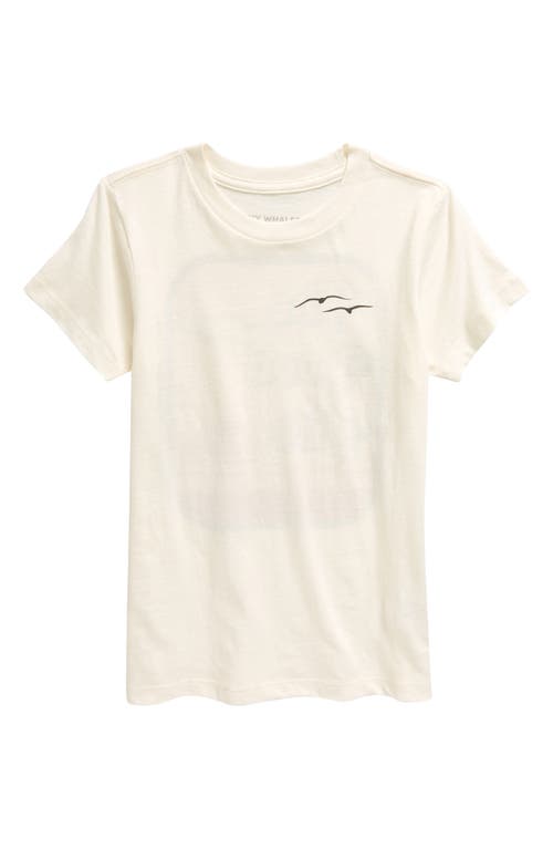 Tiny Whales Kids' The Good Life Cotton Graphic T-Shirt Natural at Nordstrom,