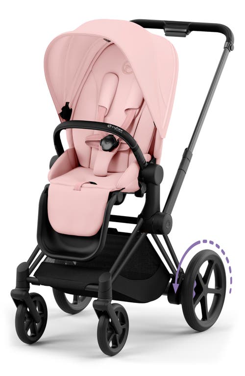 CYBEX e-PRIAM 2 Electronic Smart Stroller in Peach Pink at Nordstrom