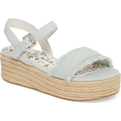 Chinese Laundry Zula Espadrille Sandal- Blue