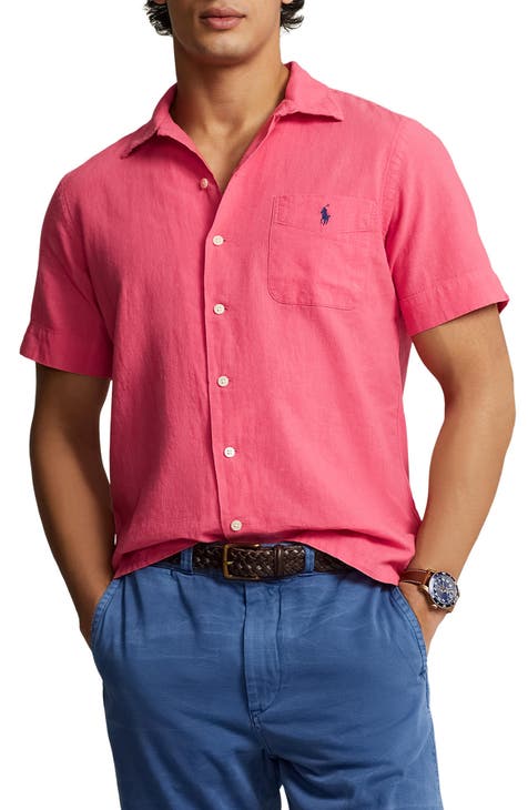 Men's Polo Ralph Lauren Short Sleeve Shirts | Nordstrom