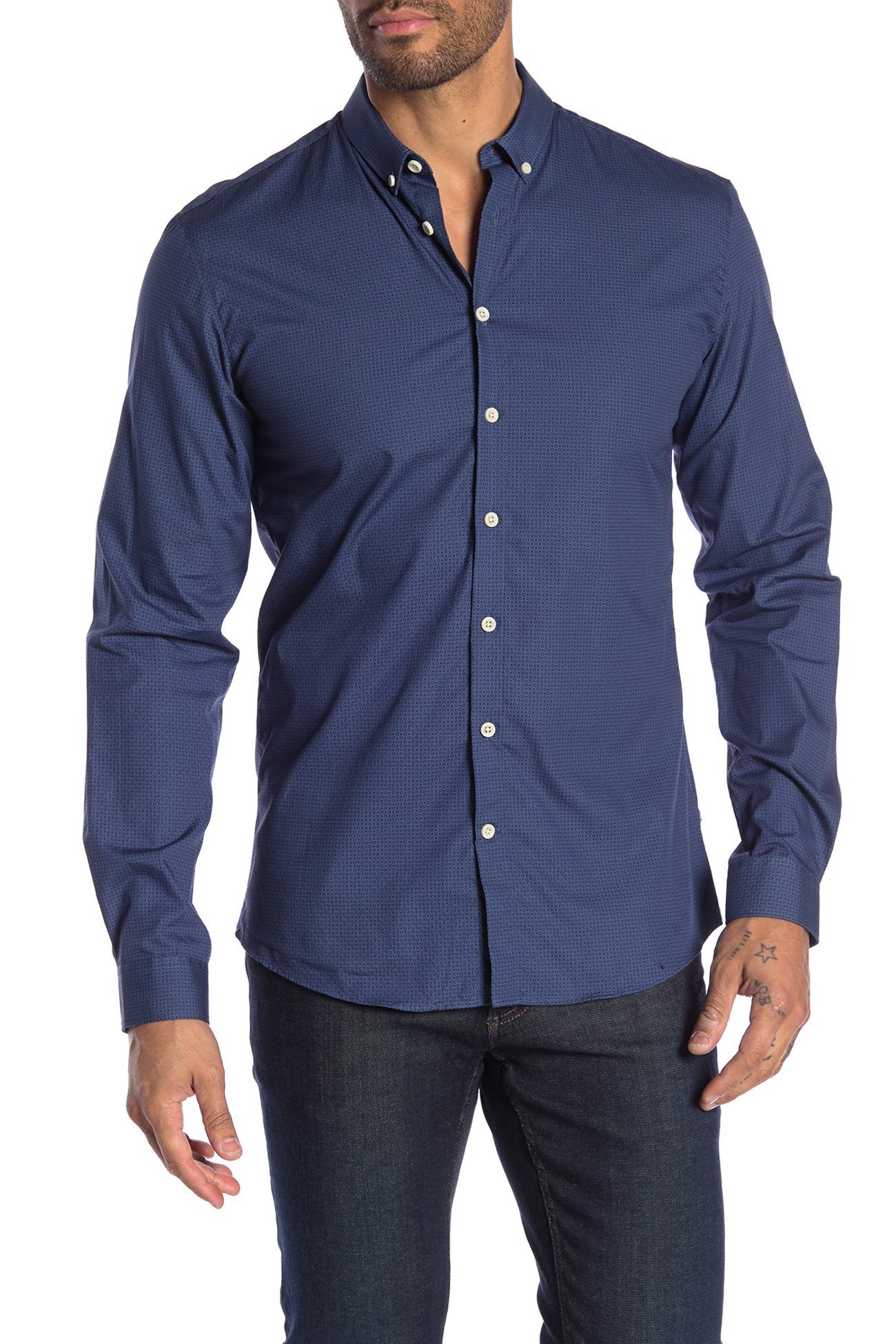 Lindbergh | Long Sleeve Regular Fit Shirt | Nordstrom Rack