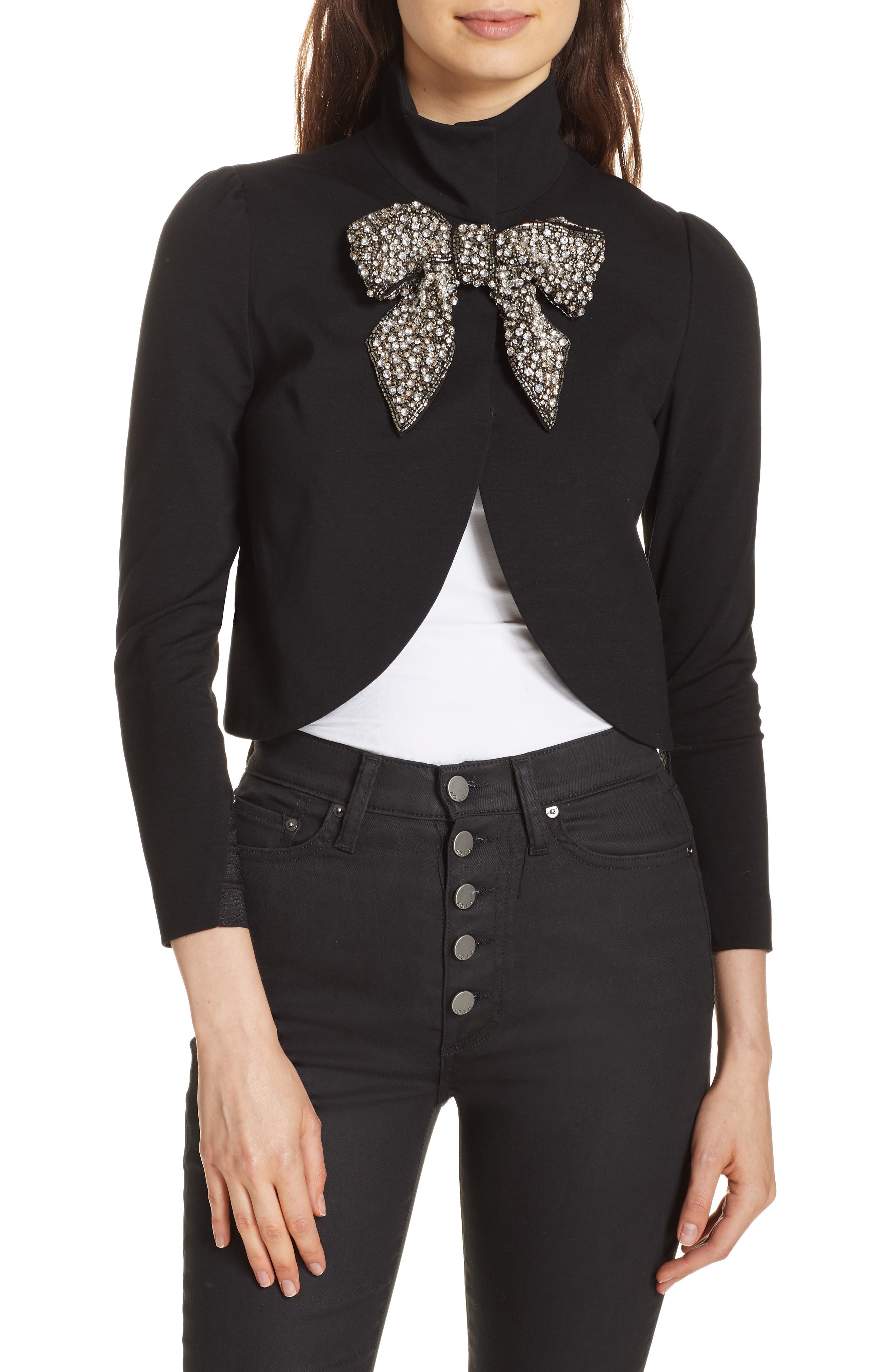 alice and olivia addison jacket