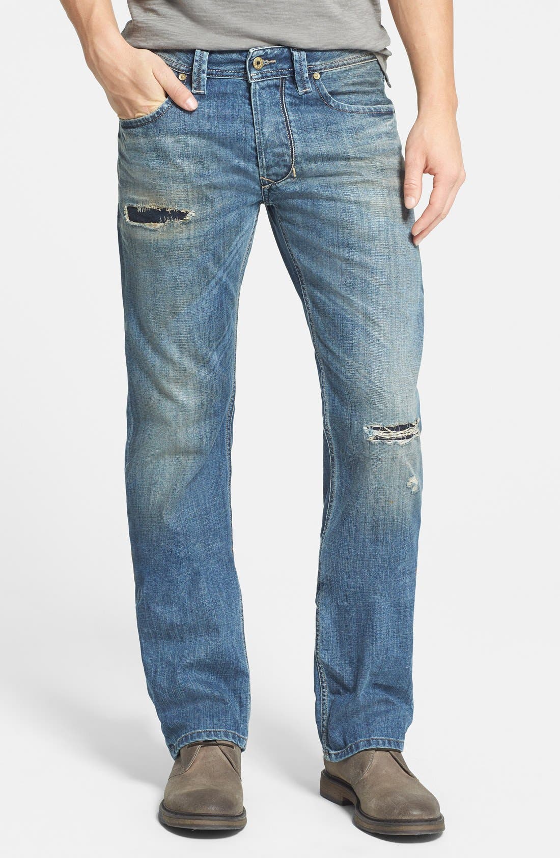 diesel larkee straight leg jeans