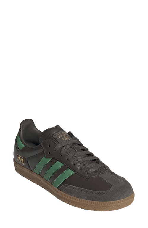 Shop Adidas Originals Adidas Gender Inclusive Samba Og Sneaker In Olive/preloved Green/gum4