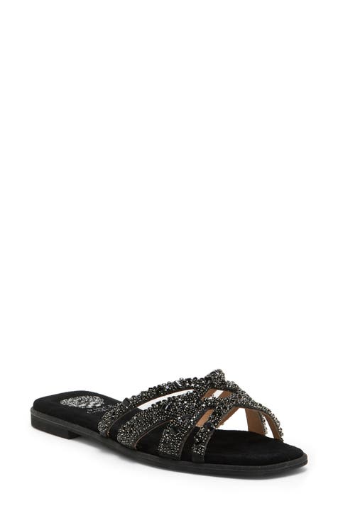 vince camuto quilted mules