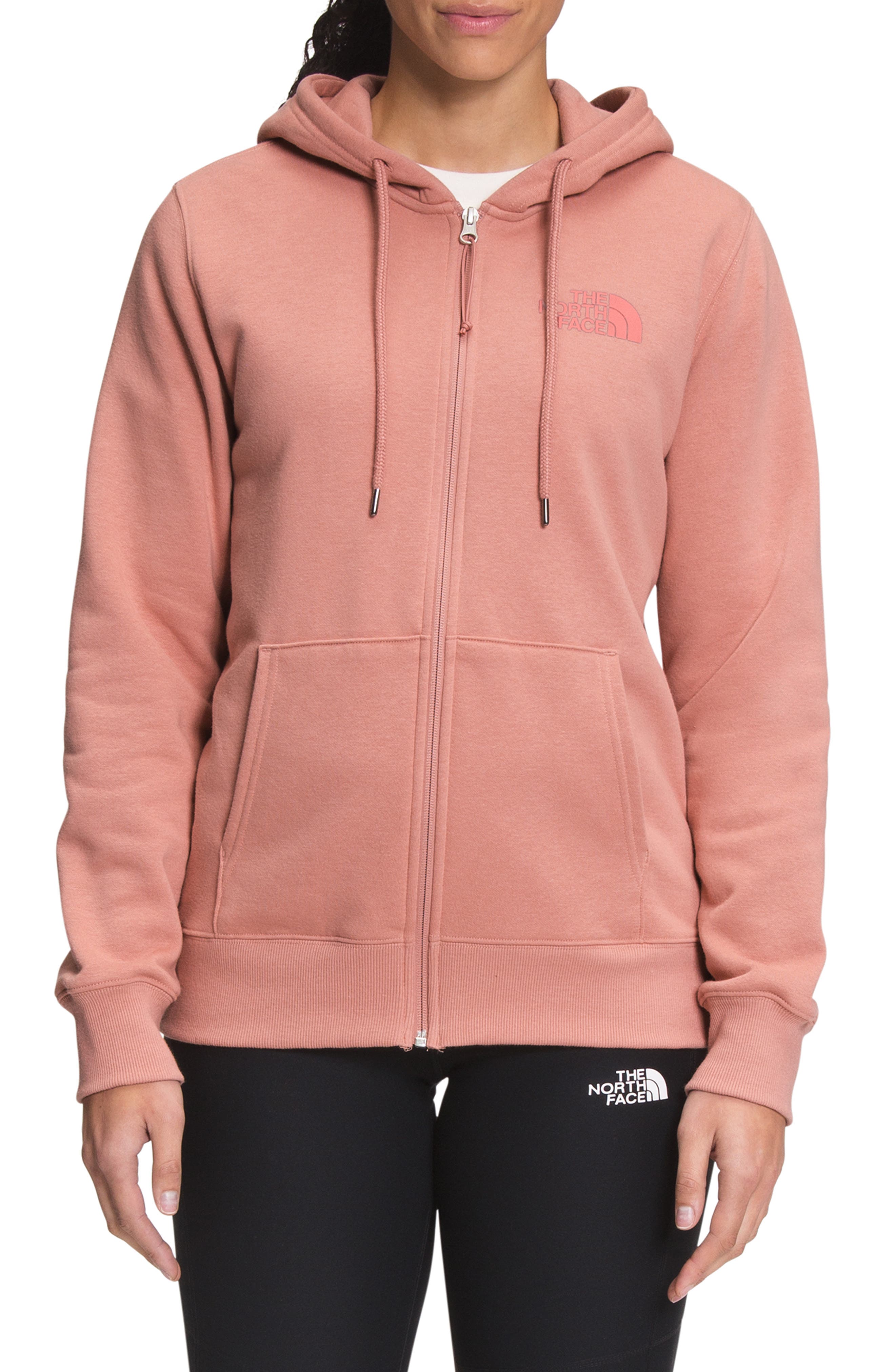north face half dome hoodie zip