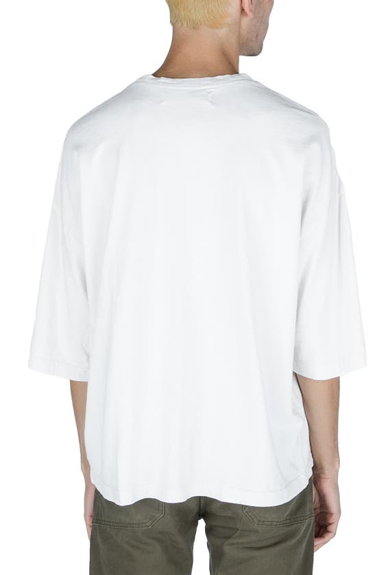 Shop Imperfects Night Oversize T-shirt In Vintage White