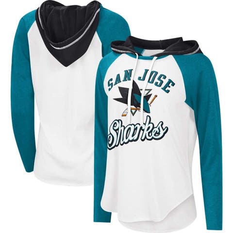 Lids San Jose Sharks Fanatics Branded Women's Perfect Play Raglan Pullover  Hoodie - Black