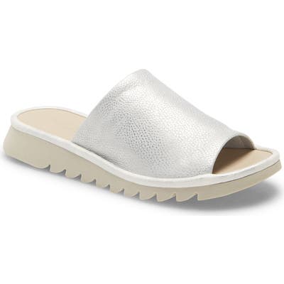The Flexx Shore Thing Slide Sandal, Metallic