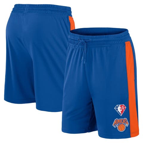 New York Knicks Hyper Hoops Swingman Short By Mitchell & Ness - Blue - Mens