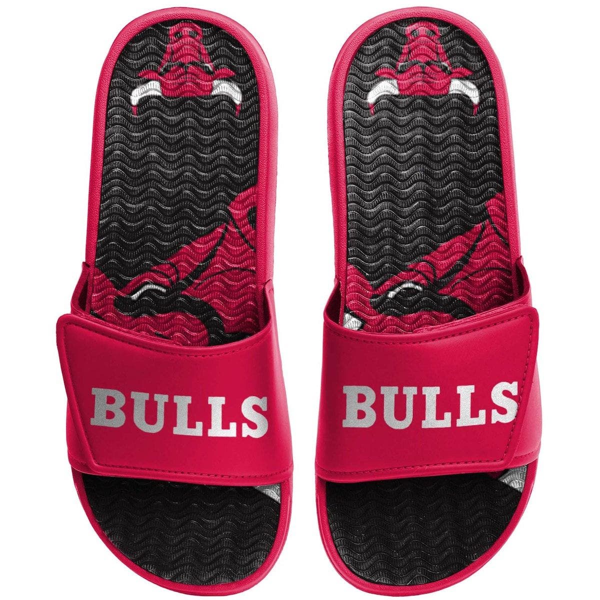 FOCO Youth FOCO Chicago Bulls Gel Slide Sandals | Nordstrom