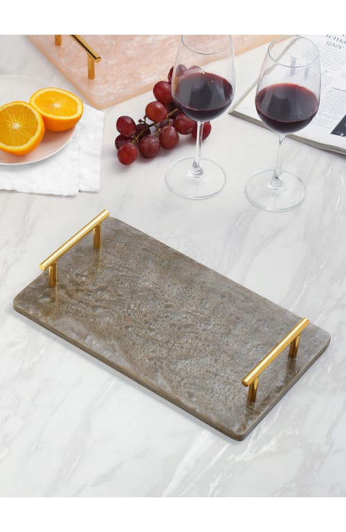 Tiramisu Serving Board In Brown