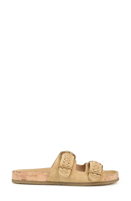 Shop Veronica Beard Paige Slide Sandal In Desert