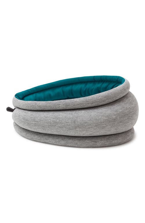 Ostrichpillow Light Reversible Travel Pillow in Blue Reef at Nordstrom