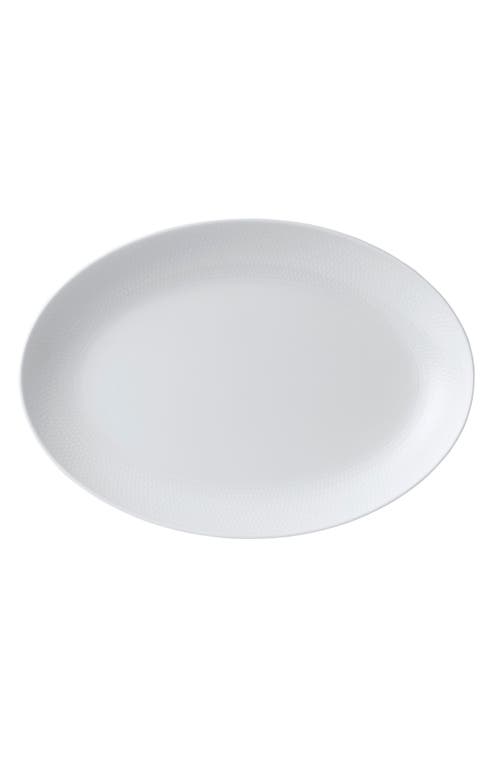 Wedgwood Gio Oval Bone China Platter in White at Nordstrom