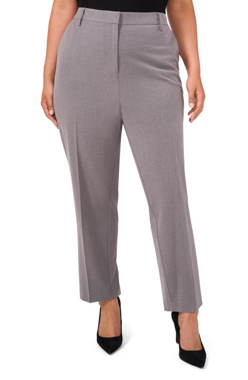 Shop Halogenr Halogen(r) High Waist Ankle Trousers In Silver Smoke Grey