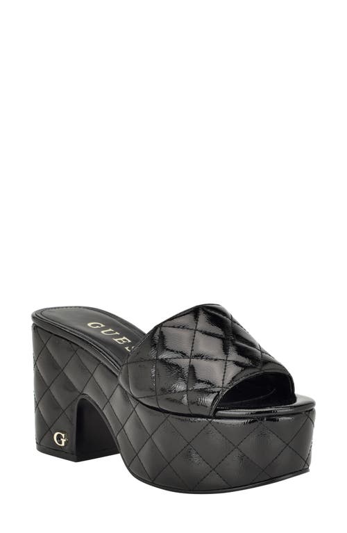 GUESS Yanni Platform Slide Sandal at Nordstrom,