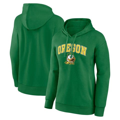 Women's G-III 4Her by Carl Banks Green Oakland Athletics Tri-Blend Team Fleece Pullover Hoodie Size: Small