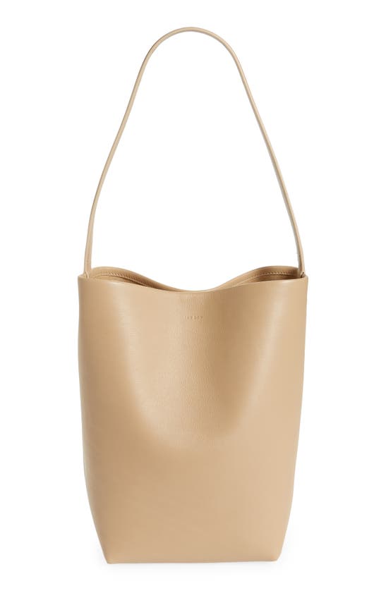 THE ROW MEDIUM PARK NORTH/SOUTH LEATHER TOTE