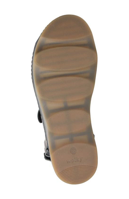 Wolky Medusa Sandal In Bronze Leather
