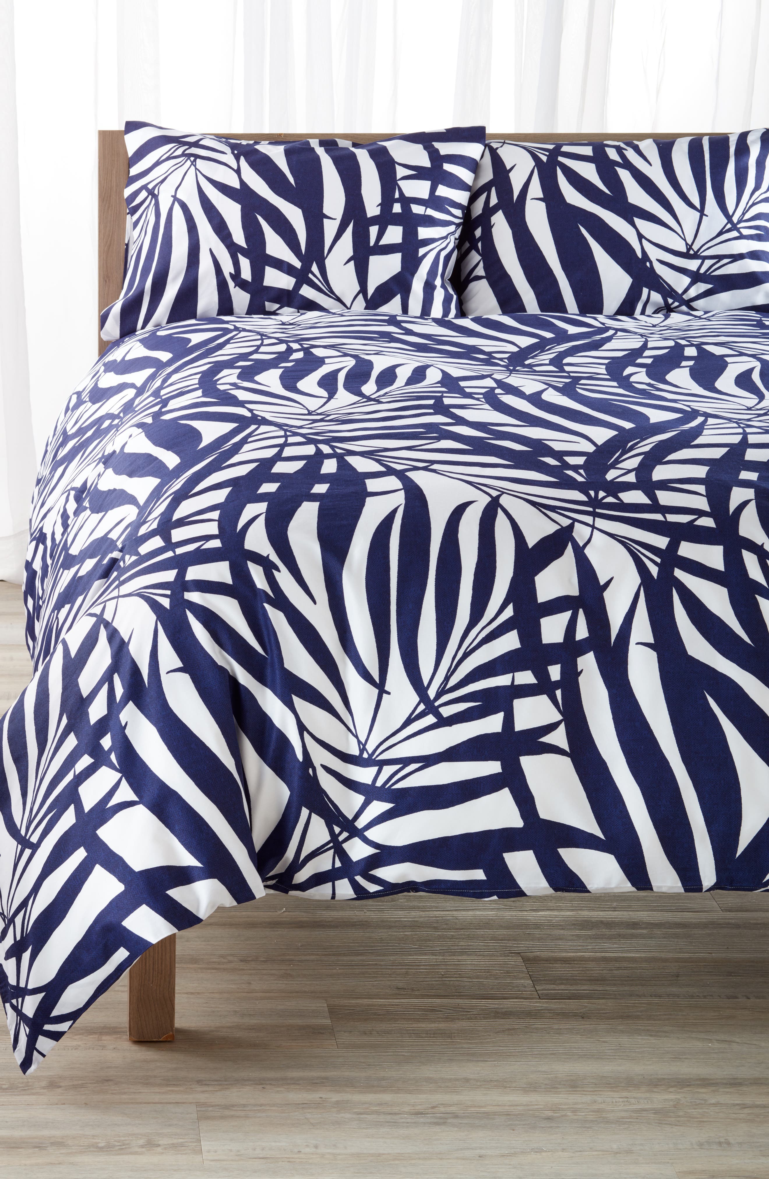 Kate Spade New York Palm Print Duvet Cover Sham Set Nordstrom