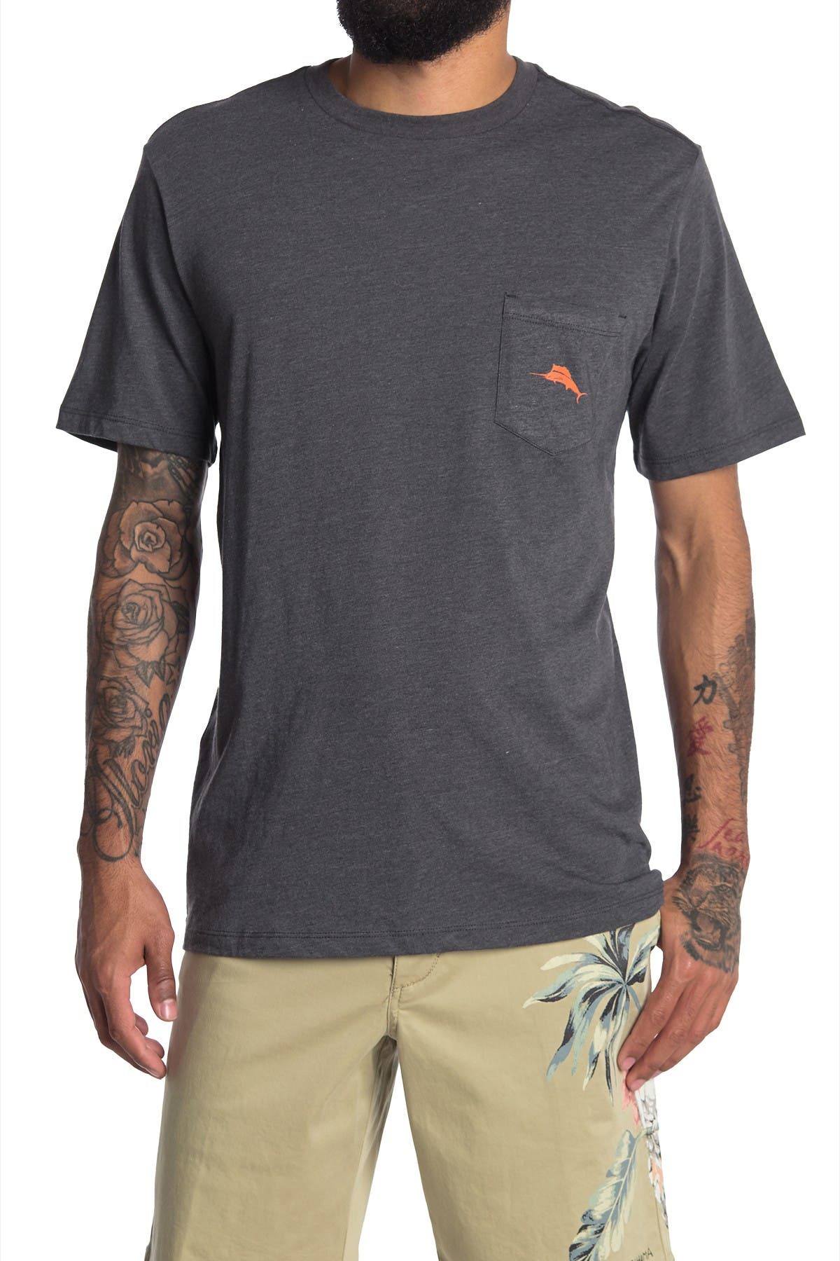 tommy bahama pocket tee shirt