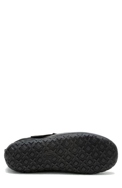 Chaco Ramble Rugged Puffer Slip-on In Black Graphite