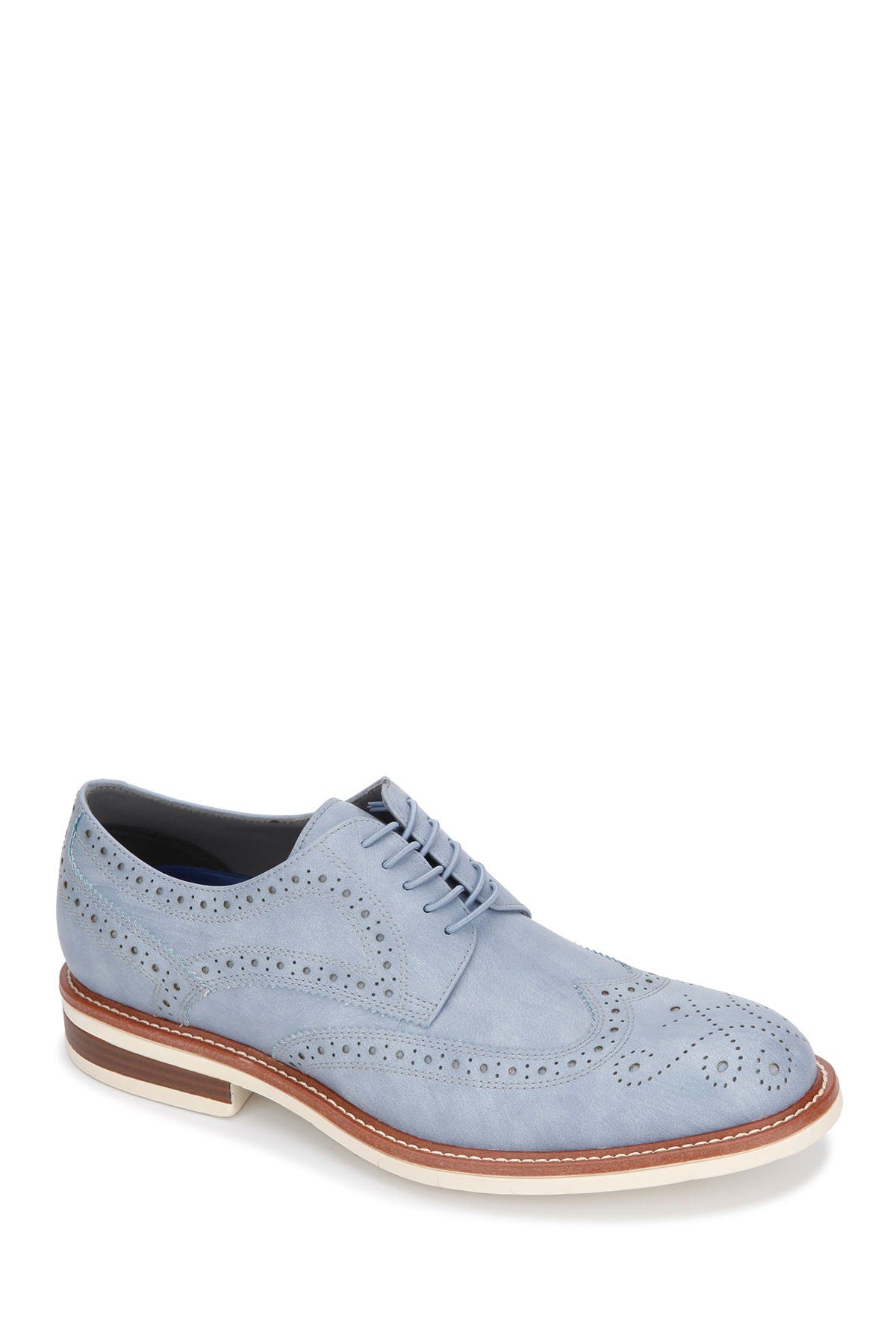 Kenneth Cole Klay Flex Lace-up Oxford In Light/pastel Blue5