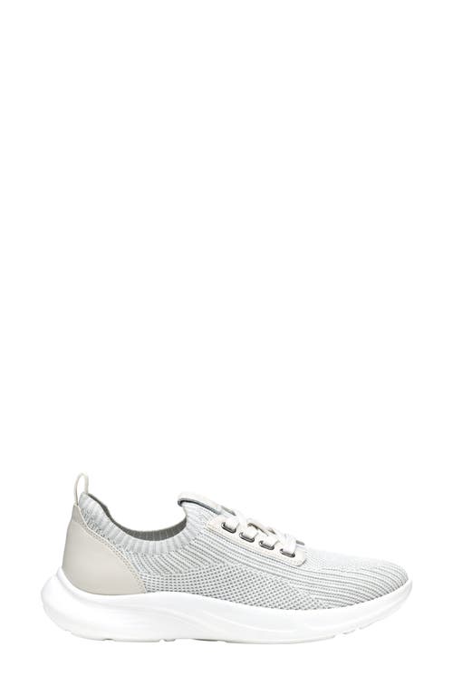 Johnston & Murphy Escape Knit Sneaker In White Knit